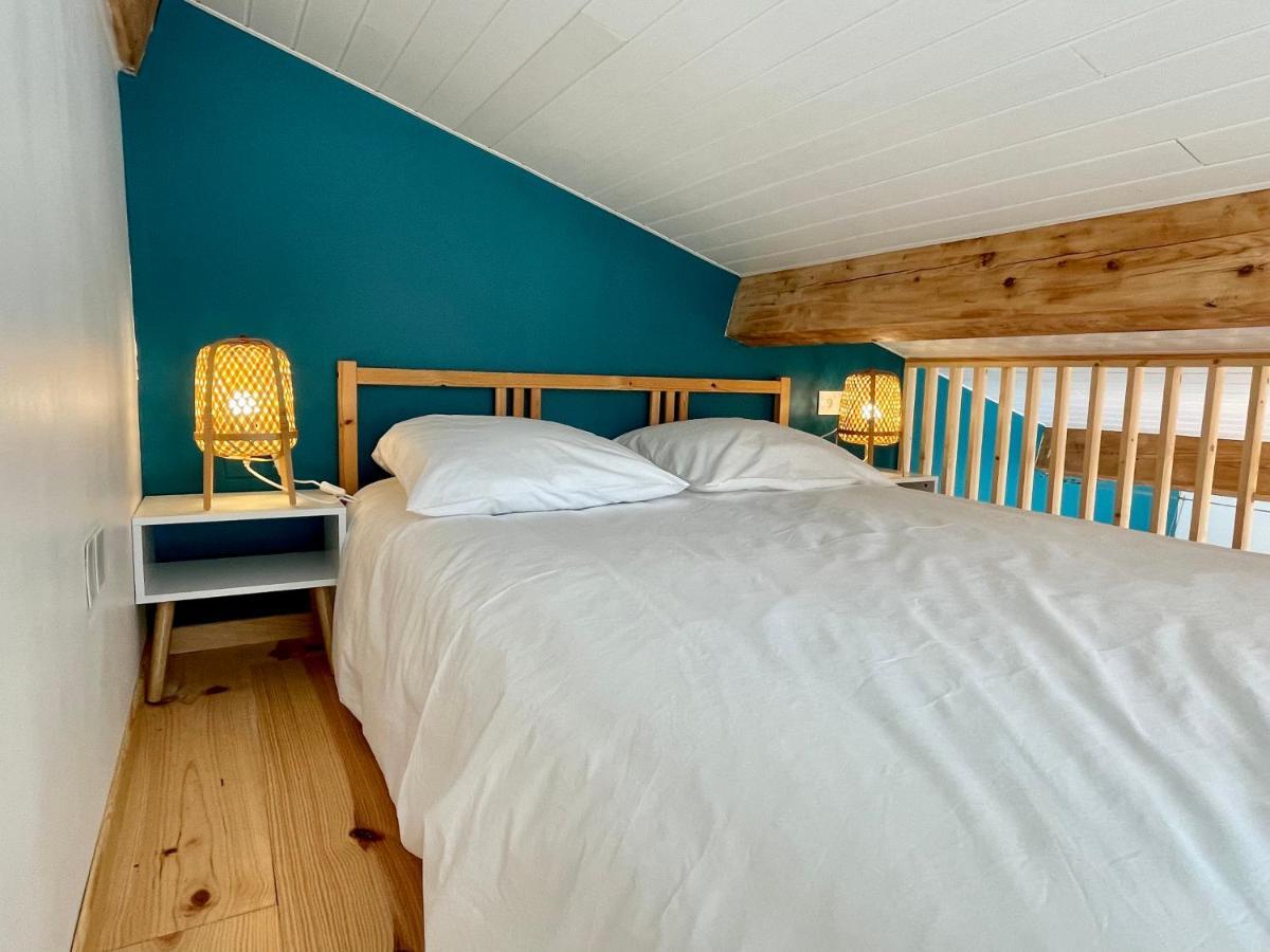 Annexe Des Pins - Studio Gite Avec Piscine & Climatisation Villeneuve-les-Beziers Luaran gambar