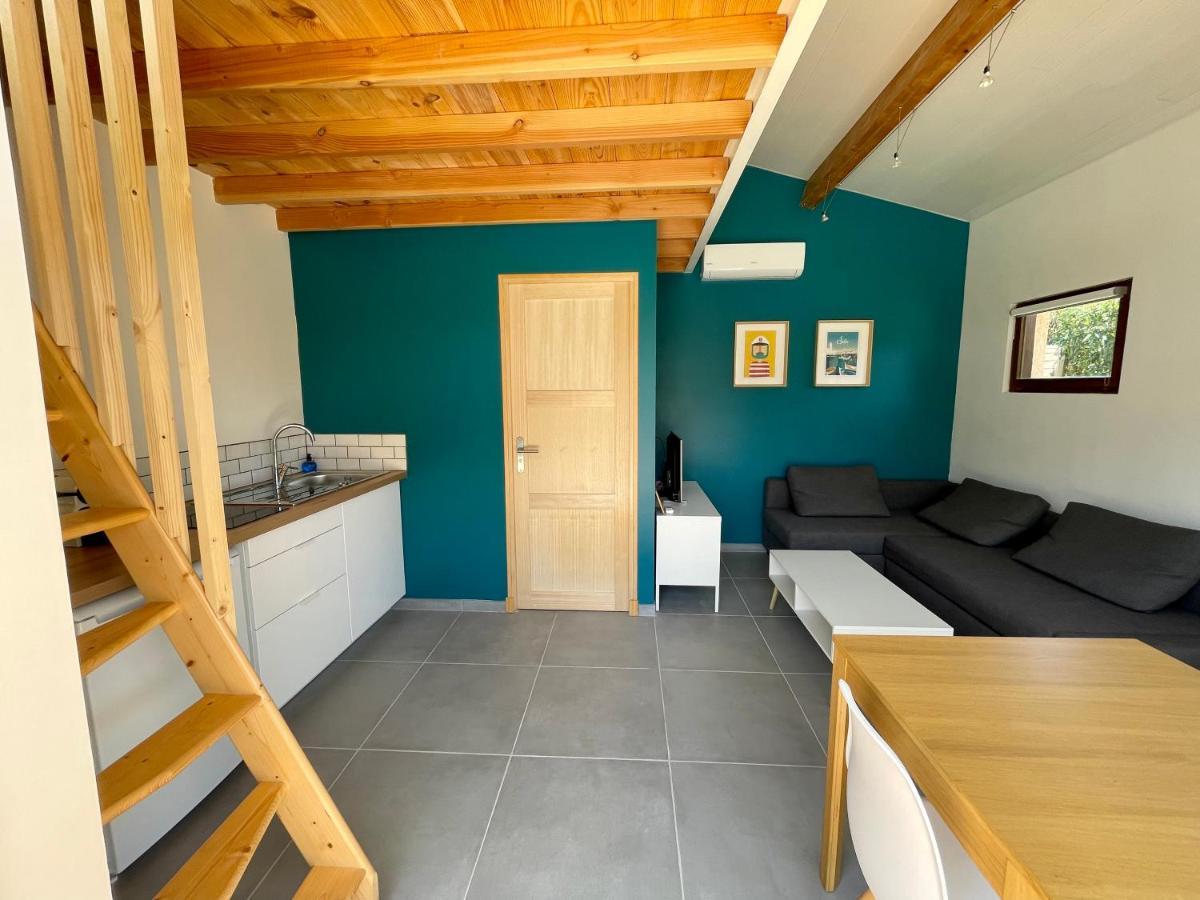 Annexe Des Pins - Studio Gite Avec Piscine & Climatisation Villeneuve-les-Beziers Luaran gambar
